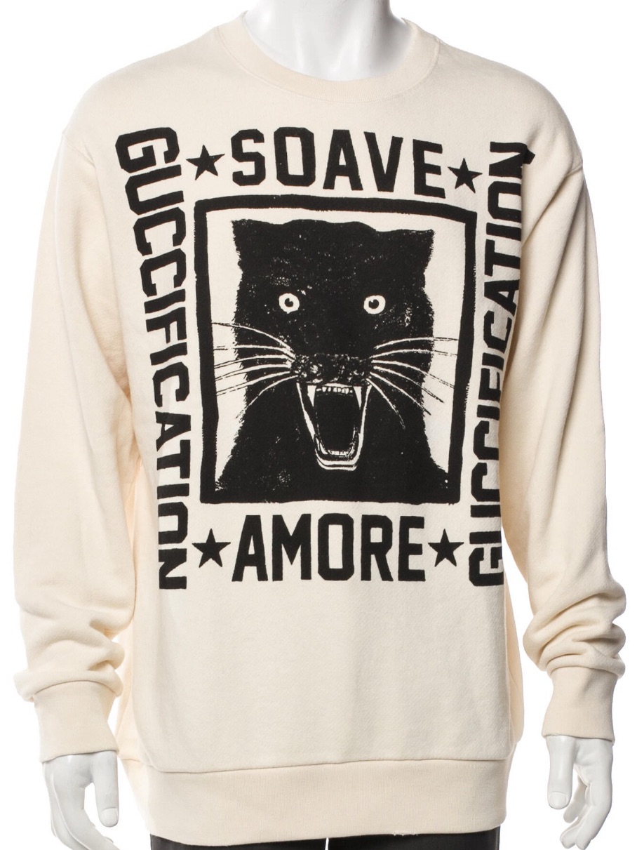 Gucci “Soave Amore” Sweatshirt M